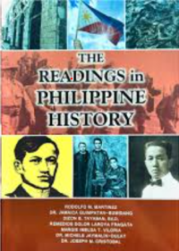 Image of The readings in Philippine history
