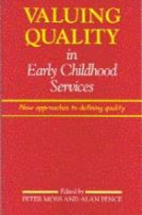 Image of Valuing quality in early childhood services