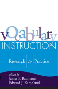 Image of Vocabulary instructions research to practice