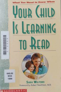 Image of Your child is learning to read